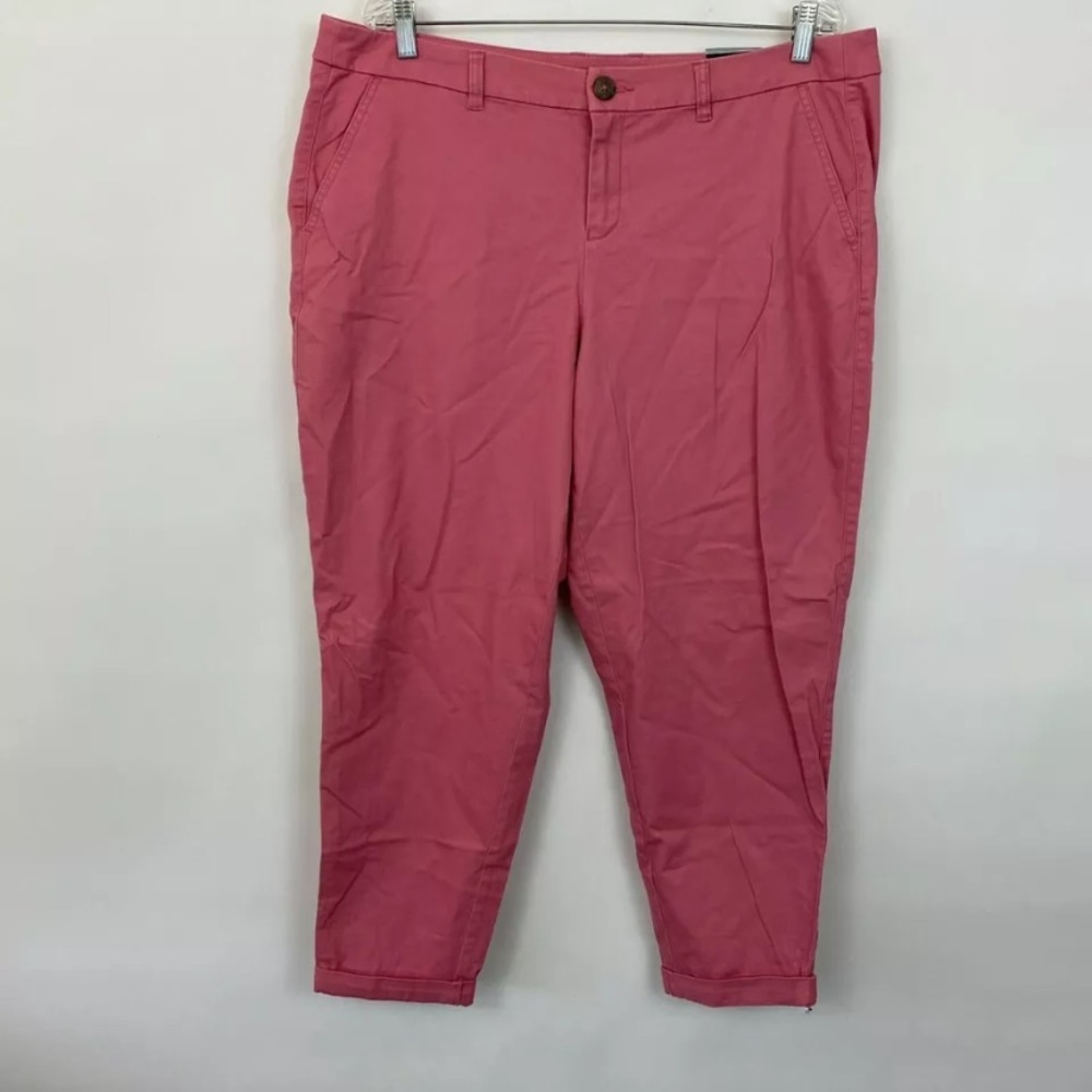Lane Bryant Outlet Womens 16 Boyfriend Pants pink EUC